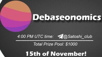 Debaseonomics x Satoshi Club AMA Recap from 15th of November