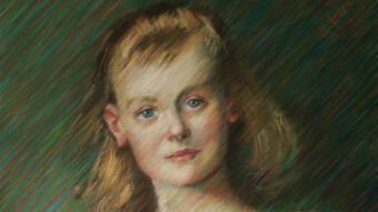 Portrait of Princess Wilhelmina (Tribute to Thérèse Schwartze) – 23-08-24