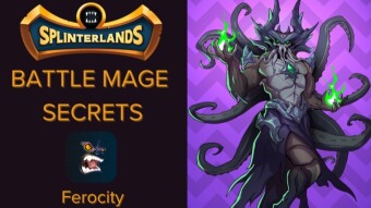 The Splinterlands Battle Mage Secrets Are Oozing With Ferocity