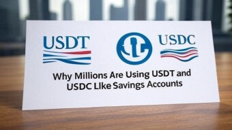 People Aren’t Waiting for Banks Anymore, they’re Saving in USDT(Stablescoins)