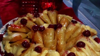 Foodbook #473 Cream Filled Phyllo Cones