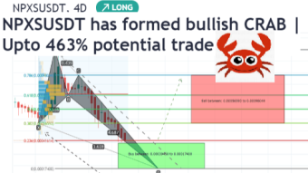 Pundi X (NPXS) has formed bullish Crab pattern and ready to hit up to $0.000980 | NPXS has completed setup for up to 463% profit
