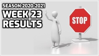 Week 23 Results | 8W-12L-1P | -0.806 Units Loss