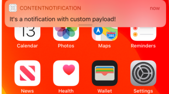 Simulating remote push notifications in an iOS simulator
