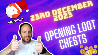 Wombat: Get Paid to Play Games (how to earn crypto and loot chest unboxing)