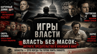 Power Games in Cinema: Behind the scenes of Politics, Regime and crime
