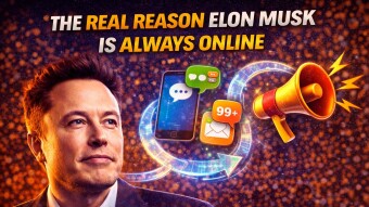 The Real Reason Why Elon Musk Is Always Online