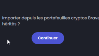 Use your Brave Sync Phrase on the following wallets