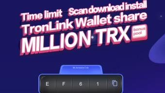 Free Crypto Alert! Airdrop 300 Rewards Points tradable for TRON (TRX) by official TronLink Wallet