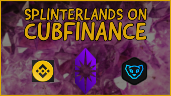 Splinterlands DEC now on Binance Smart Chain - DEC/BUSD farm on Cub Finance! | Splinterlands News