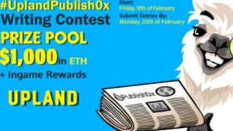 #UplandPublish0x 1000$ in Ethereum contest