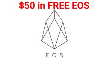 How to get $50 worth of free EOS on coinbase