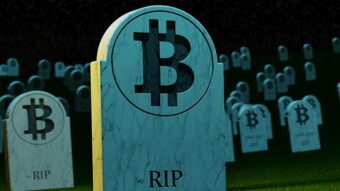 The first website to predict the destruction of Bitcoin no longer exists