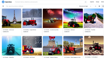 SuperUMAns #40 - Humble Tractors AI 4 Charity NFTs