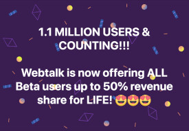 BIG WEBTALK UPDATE.... Now is a Great Time to Join our Program...