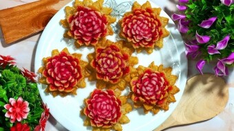 Vídeo de preparación de flores de dalia