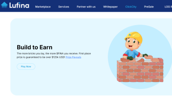Earn Crypto For FREE with Lufina ClickCity Game