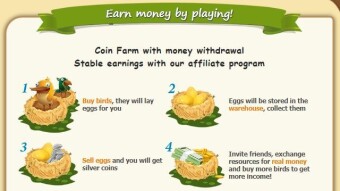 Coin Farm Aug 2, 2020 - How to play and withdraw the earnings into Payeer Account.