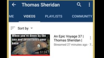 Thomas Sheridan is a winner.