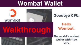 Wombat Wallet Tutorial and Coinbase EOS Funding Walkthrough