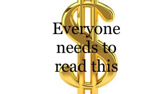 It’s your money.