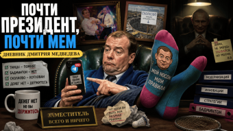 Dmitry Medvedev's diary: almost president, almost a meme