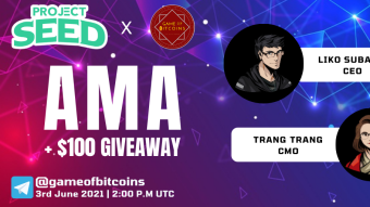 AMA Recap - Project Seed x Game of Bitcoins