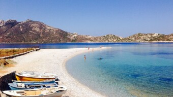 Greece - Islands - Cyclades - Amorgos - Beaches: Agios Pavlos.