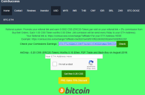 COINSUCCESS AIRDROP - Estimated Value 0.10 eth
