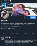 Bill Pulte giving away thousands of dollars of crypto and cash on Twitter to his "teammates"