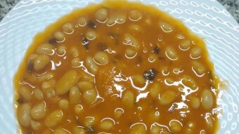 Foodbook #787 white bean soup - Fasolada