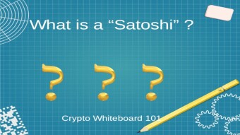 What is a "Sat" ? - Crypto Whiteboard 101