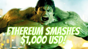 Ethereum Smashes $1,000 USD Per ETH! Market Rallies Hard! Full Fomo!!! Fun Times!