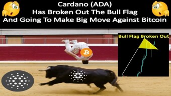 Cardano (ADA) Has Broken Out The Bull Flag And Going To Make Big Move Against Bitcoin