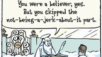 You're no Jesus Christ!