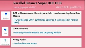 A look into the Comprehensive Web3 Financial services that Parallel Finance offers