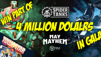 Gala Games Giving Away 4 Million In Gala Play Spider Tanks and Win