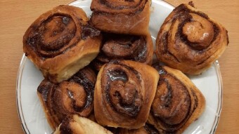 Foodbook #277 just a try for homemade cinnamon rolls