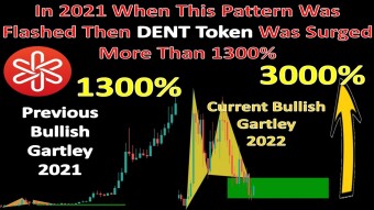 In 2021 When This Pattern Was Flashed Then DENT Token Was Surged More Than 1300%