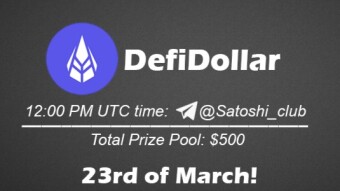 Join the AMA of Satoshi Club x DefiDollar. Rewards: 500 USDT, March 23rd.