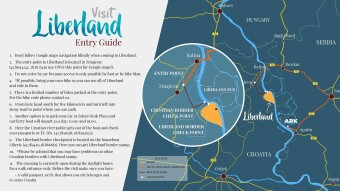 Planning your journey to #Liberland? Follow our map for easier guidance.