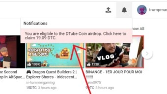 Check out D.Tube, you might have some free money !