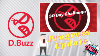 D.Buzz 30-day challenge update - One Week In!
