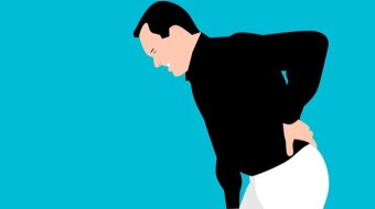 What is the difference between a hernia and nonspecific low back pain?