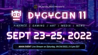 DYGYCON BY SPLINTERLAND: RDV au Dygycon 11 du 23 au 25 septembre 2022