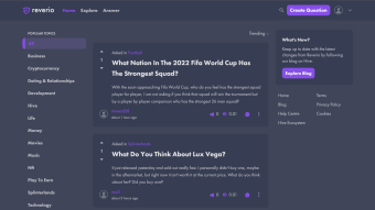 Introducing Reverio - A question and answer platform built on Hive