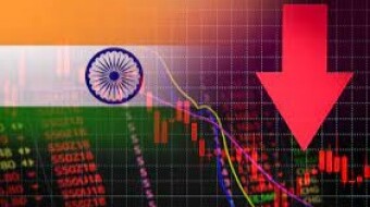 Blood bath witnessed in the Indian Stock Market!