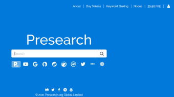 Presearch vs Google search