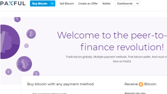 Buy and sell your bitcoins for real cash with Paxful instantly