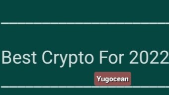 Best Cryptocurreny For 2022